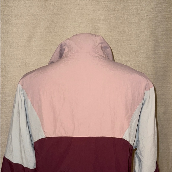 Ashley By 26 International Women's Burgundy and Beige Utility Jacket - Picture 7 of 8